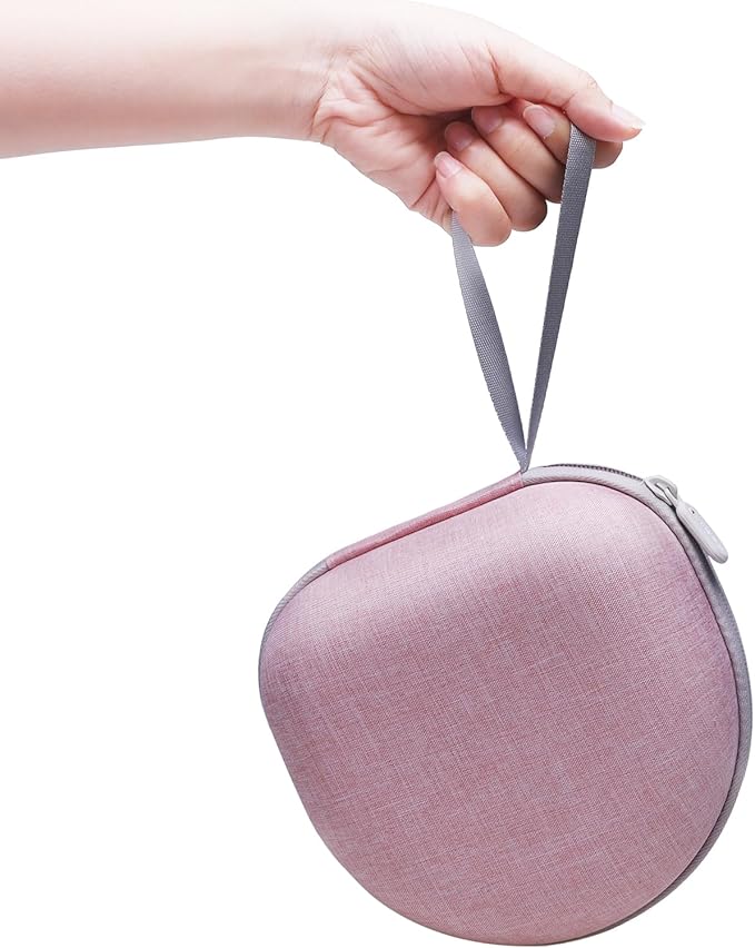 Headphone Case Compatible with Bose QuietComfort/BERIBES/TOZO/KVIDIO/Beats/Soundcore Anker Noise Cancelling Over-Ear Headphones, Pink