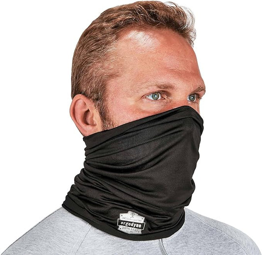 Ergodyne Chill-Its 6487 Cooling Neck Gaiter, Multiple Ways to Wear Headband or Face Mask