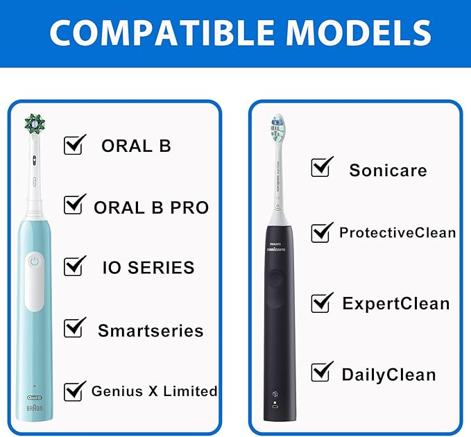 Toothbrush Travel Case for Oral B/Oral-B Pro 1000 1500 5000 7000 & Philips Sonicare 4100 1100 5300 5100 6100/iO Electric Toothbrush, Hard Protective Storage Bag (Dazzling Gold with toothbrush cap)