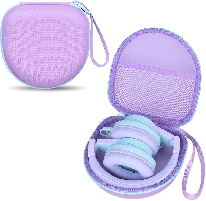 Headphone Headset Case for JLab/Beats/JBL/TOZO/BERIBES/Picun/KVIDIO Noise Cancelling Over-Ear Foldable Headphone (Case Only)