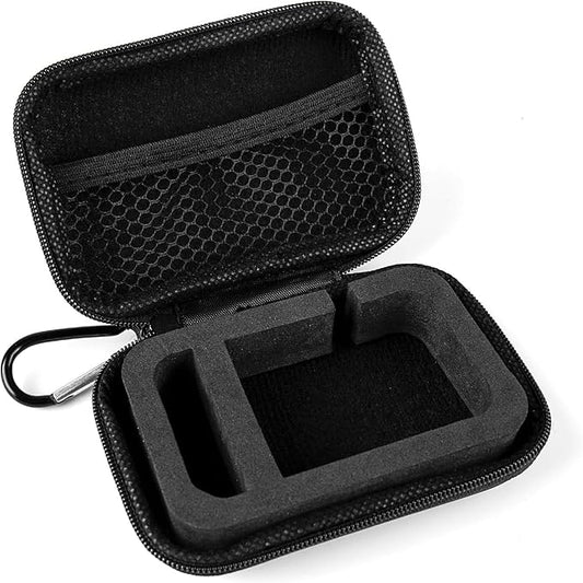 KZ ZS10 Pro IEM Case for in Ear Monitor, CCZ ZC02 Earbuds Case with Carabiner, EVA Travel Storage Bag for CCA CRA, Shure SE215, Moondrop Chu, CCZ Melody, KBEAR KS1, TANGZU Wan'er, iems Cable, Ear tips
