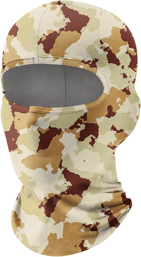 Fuinloth Balaclava Ski Mask, Motorcycle Summer Thin Cooling UV Protection Neck Gaiter for Men/Women