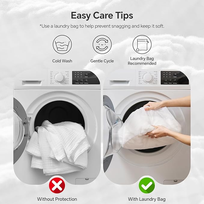 BEDELITE 100% Cotton Muslin Blankets for Adults - 4-Layer King Size Breathable and Lightweight Gauze Blanket for Couch, Bed, Travel and Summer, Soft & Cozy Gift for Women, Beige, 108"x90"