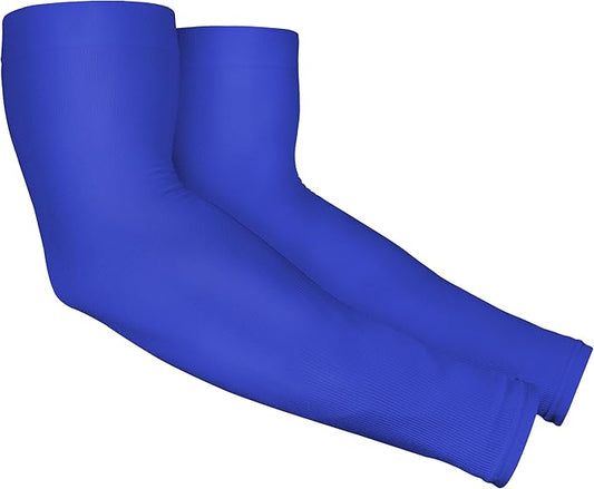 Tough Outdoors UV Arm Sleeves for Men Women - Sun Protection Sleeves - Compression Golf Baseball Cooling Tattoo Arm Sleeve