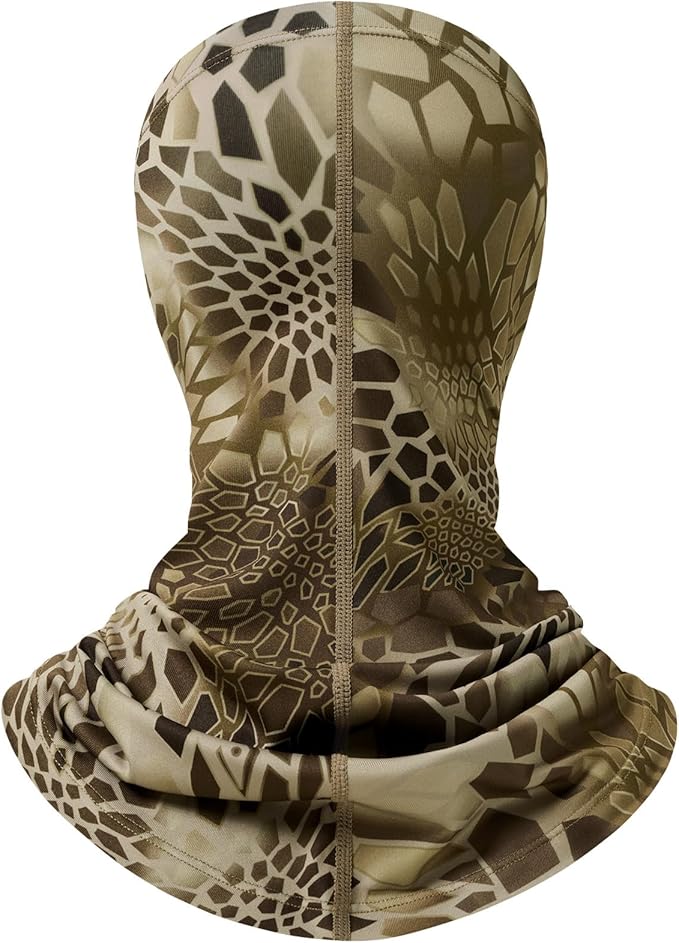 BASSDASH Neck Gaiter Mask UPF 50 Sun Protection for Men & Women, Fishing, Hiking, Outdoor