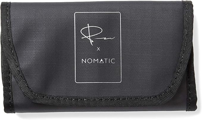 NOMATIC McKinnon Memory Card Case - Durable SD Memory Card Holder, Fits 6 SD & 2 C-Fast Cards with Zipper Pocket for Mini-SD