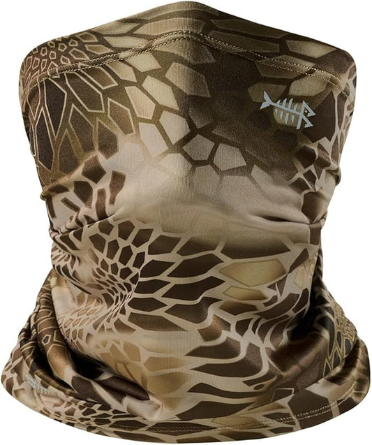 BASSDASH UPF 50+ UV Sun Protection Neck Gaiter Fishing Mask Hunting Kayaking Hiking Cycling Ski Sports