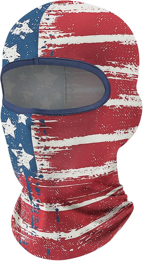 Fuinloth Balaclava Ski Mask, Motorcycle Summer Thin Cooling UV Protection Neck Gaiter for Men/Women