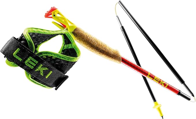 LEKI Ultratrail FX.One Superlite Trekking Poles - Carbon Foldable Ultralight Poles for Hiking & Trail Running