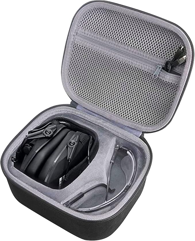 co2CREA Hard Case Replacement for Walker's Razor Slim Electronic Muffs Earmuffs