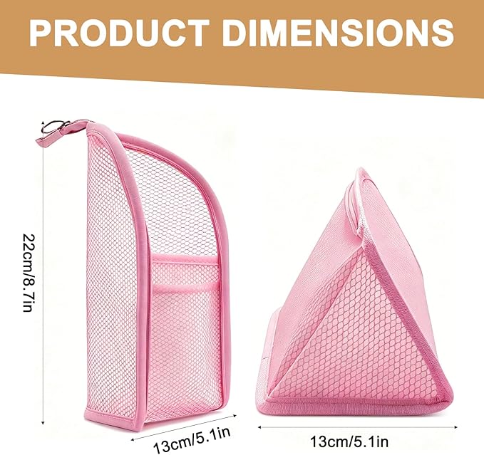 Standing Toiletry Bag, Portable Lightweight Travel Toiletry Bag (White)