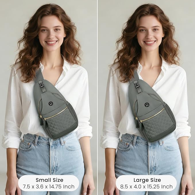 Small Crossbody Purses Bags for Women Men Travel, Chest Sling Bag Women Casual Cross Body Bag for Woman Sling Backpack