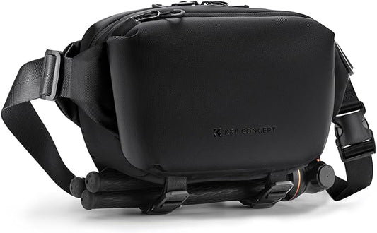 K&F CONCEPT Camera Sling Bag Crossbody Bag Waterproof Camera Shoulder Backpack DSLR/SLR/Mirrorless Camera Case