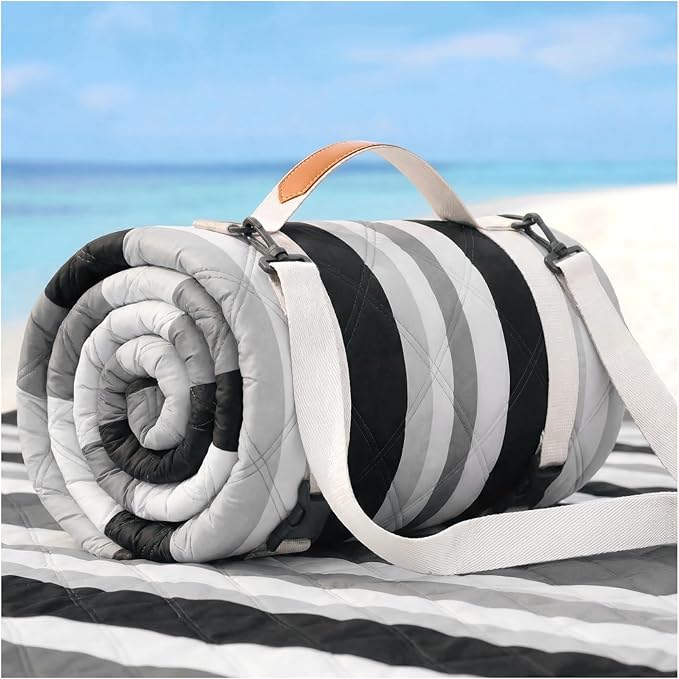 Waterproof Beach Blanket Picnic Outdoor Camping Mat Smokeless Men Christmas Birthday Best Gift Ideas Step Dad Daughter Son Law Unique Who Have Everything Good Cool Useful Boyfriend Tech Bonus Great