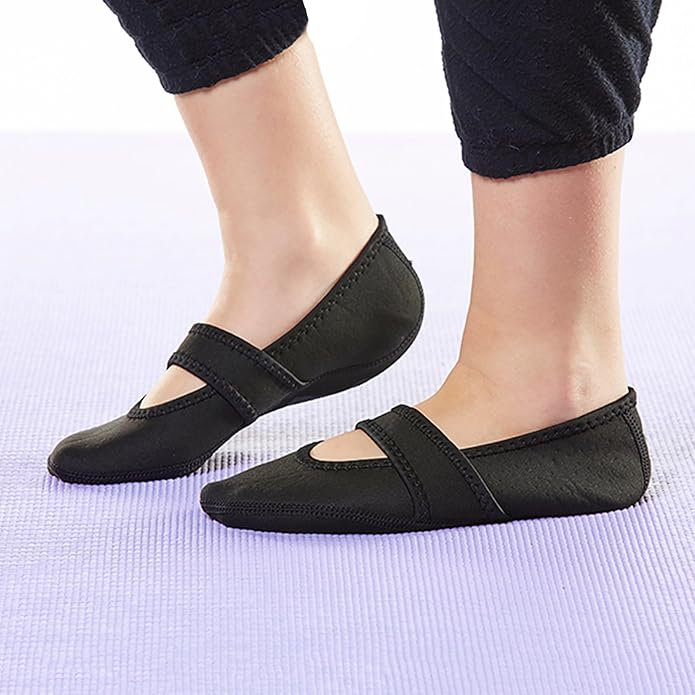 Nufoot Betsy Lou Women's Slippers, Foldable, Flexible Flats, Slipper Socks, Travel Slippers, Exercise Shoe, Dance Shoe, Yoga Socks, House Shoes, Indoor Shoes
