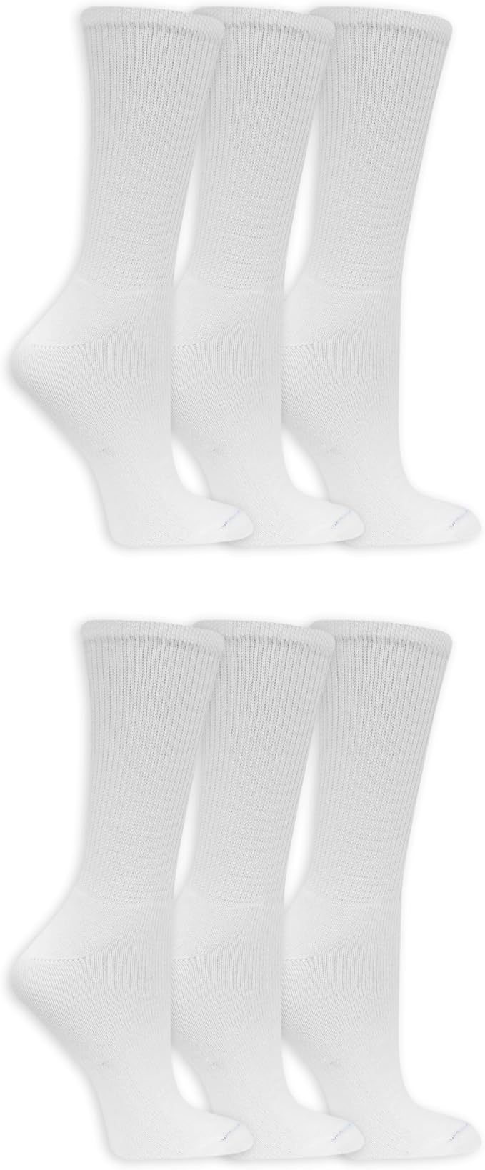 Dr. Scholl's Women's Diabetes & Circulator Socks - 4, 6, & 12 Pair Packs - Non-Binding Moisture Management