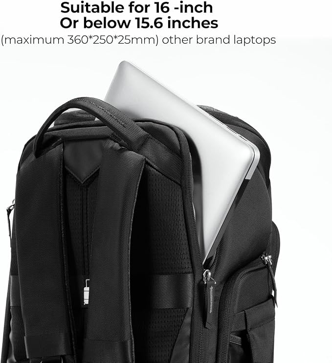 K&F CONCEPT Professional Camera Backpack, Large Photography Backpack Expandable to 25L, Quick Access&Water Resistant Camera bags with Rain Cover&Tripod Holder for Canon/Nikon/Sony/DJI/DSLR Mirrorless