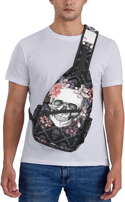 Sling Backpack Unisex Crossbody Chest Bag Shoulder Chest Bag For Women Men Hiking Travel