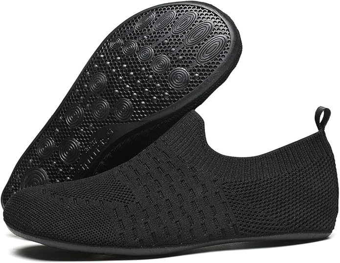 ditont Non-Slip Indoor House Slippers Lightweight Comfortable Grip House Home Shoes for Men Women