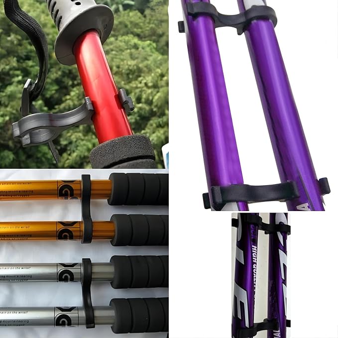 Trekking Pole Tips Set - Walking Sticks Replacement Tip Protectors - Snow & Mud Baskets