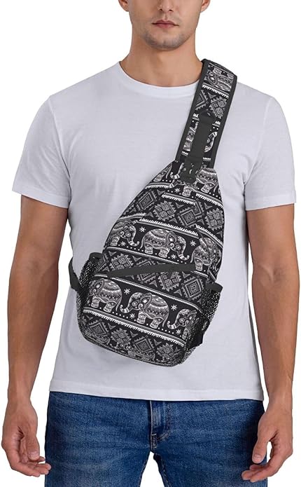 Sling Backpack Unisex Crossbody Chest Bag Shoulder Chest Bag For Women Men Hiking Travel