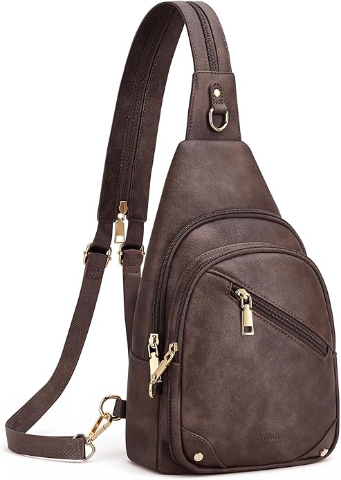 SYTRAH Anti Theft Sling Bag for Women, RFID Crossbody Purses Convertible Sling Backpack, Cross Body Purse Chest Bag