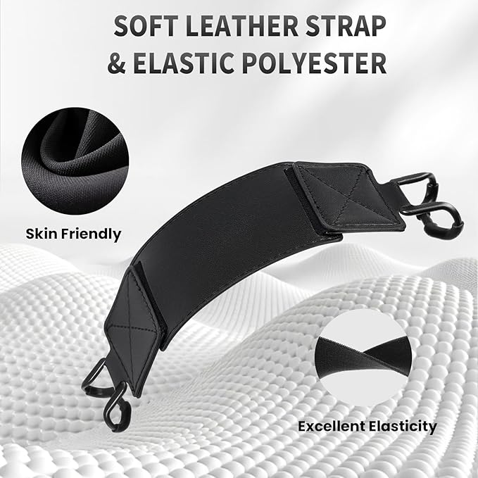 MoKo 2 Pack Security Hand Strap for 6-8" Kindle eReaders Fire Tablet-Kindle/Kobo/Voyaga/Lenovo/Sony E-Book Tablet, High-Elasticity Versatile Hand Strap Lightweight Finger Grip Holder,Agave Green+Black