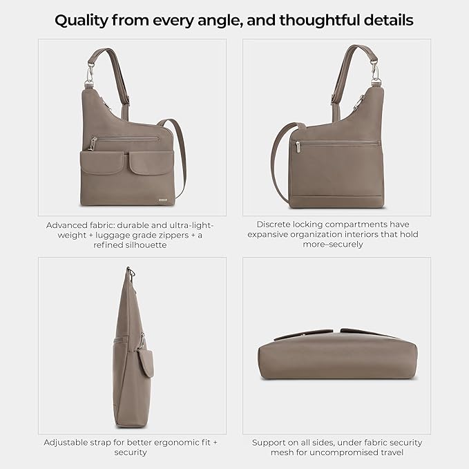 Travelon Anti-Theft Classic Crossbody Bag