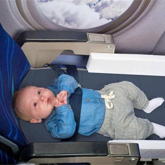 Airplanes Footrest for Kids Portable Travel Footrest Hammock Airplanes Seat Extender Leg Rest for Children