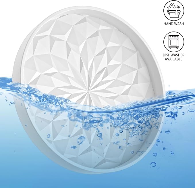 ME.FAN Car Coasters for Cup Holders [4 Pack] - 2.75In Silicone Auto Mug Mats - Universal Non-Slip Recessed Car Interior AccessoriesWhite