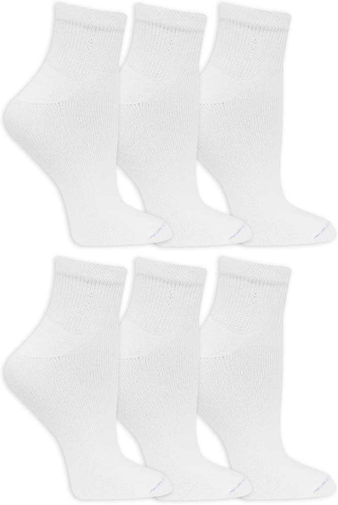 Dr. Scholl's Women's Diabetes & Circulator Socks - 4, 6, & 12 Pair Packs - Non-Binding Moisture Management