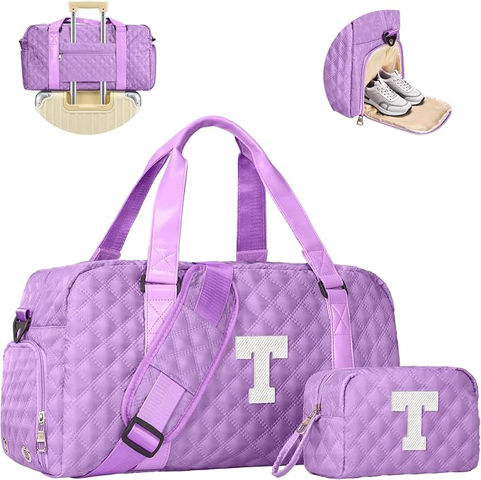 Elilier Girls Graduation Gifts, Kids Travel Duffel Bag, Graduation Gift Ideas, Overnight Bags Sleepover bag