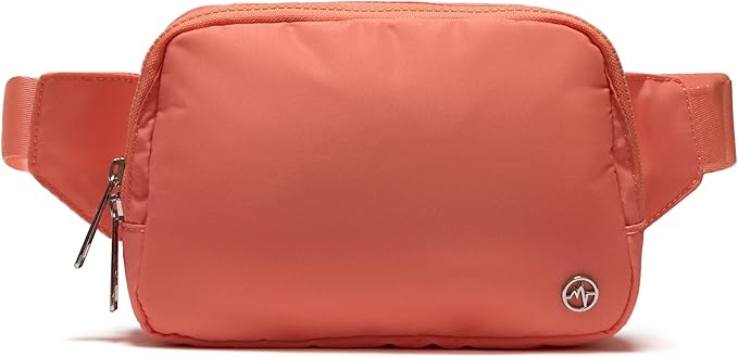 Pander Belt Bag Large 2L, Nylon Fanny Pack Purse for Women and Men with Adjustable Strap