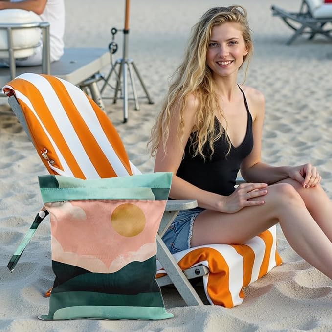 Wet Dry Bags for Diaper Waterproof Swimsuit Washable Reusable Bag for Beach Diapers Dirty Yoga Gym Clothes Plant Gifts for Women Friend