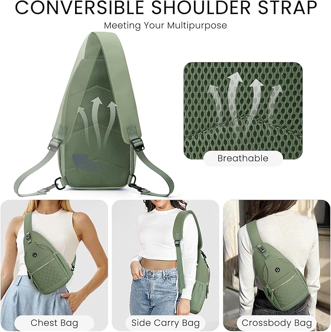 Small Crossbody Purses Bags for Women Men Travel, Chest Sling Bag Women Casual Cross Body Bag for Woman Sling Backpack