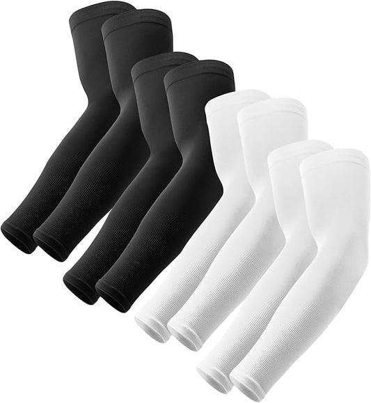 OutdoorEssentials UV Sun Sleeves for Men & Women, Cooling Arm Sleeves UPF 50+ | Golf, Tattoo Cover Up, Sun Protection