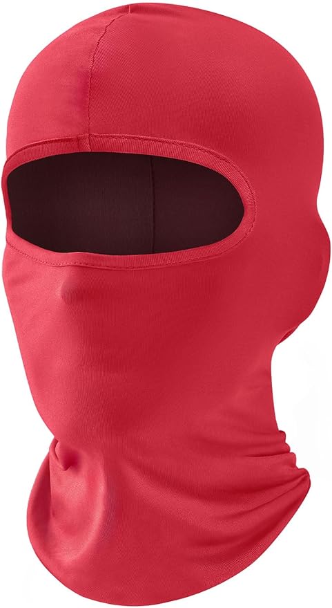 Fuinloth Balaclava Ski Mask, Motorcycle Summer Thin Cooling UV Protection Neck Gaiter for Men/Women