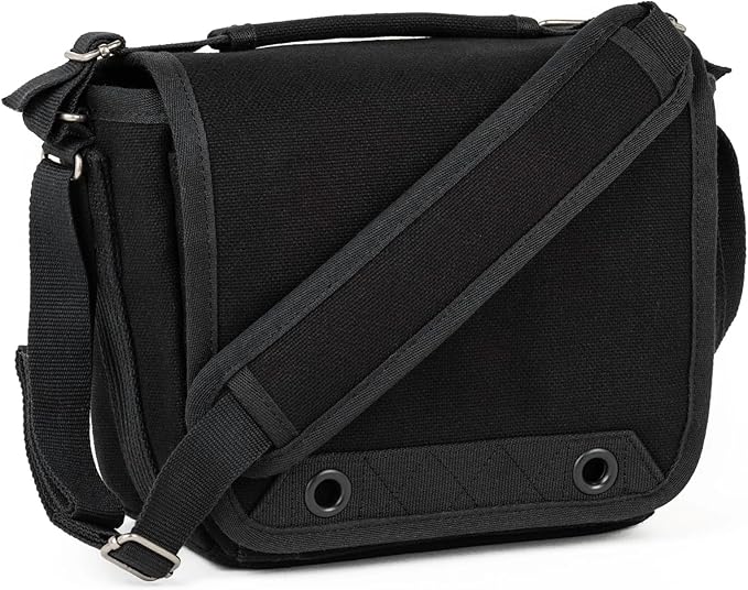 Think Tank Retrospective 4 V2.0 Canvas Shoulder Bag for Mirrorless or Standard DSLR Cameras and Photo Accessories - Black - X-Small