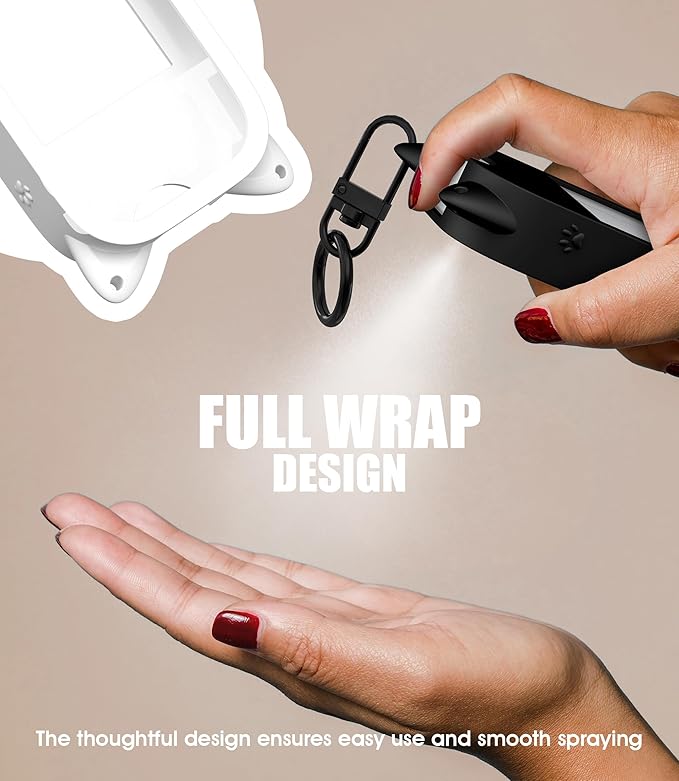 Sonnorel Silicone Case Compatible with Touchland Hand Sanitizer Spray (Fit for 1 FL OZ/30 mL Ver)