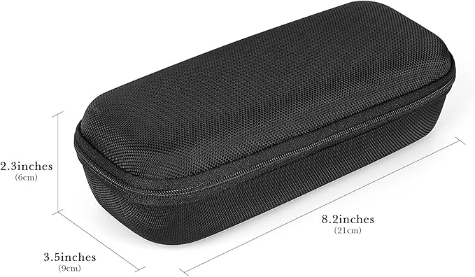 Linkidea Hard Shell Travel Case for Philips Norelco Shavers 2400, 3600 Series, Electric Razor Organizer & Protector, Men's Shaving Accessories Holder (Black)