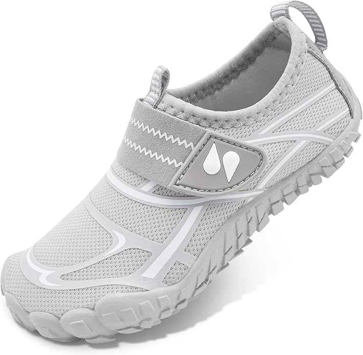 Stelle Kids Water Shoes Wide Toe Box Barefoot Quick Dry Non-Slip Aqua Shoes for Boys Girls Toddler Beach Swim Pool