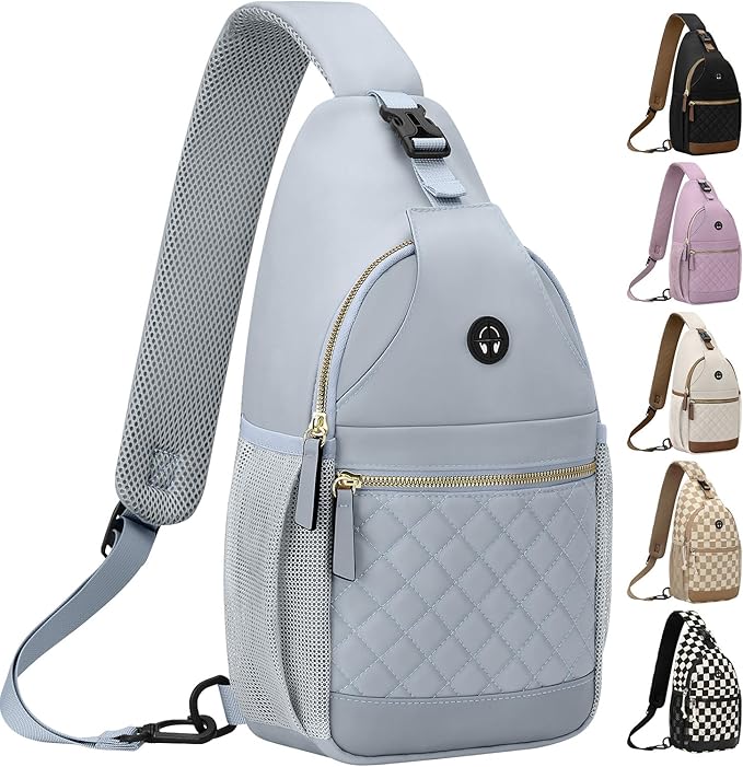 Small Crossbody Purses Bags for Women Men Travel, Chest Sling Bag Women Casual Cross Body Bag for Woman Sling Backpack