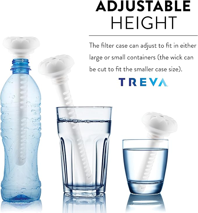 Treva Mini Portable Humidifier, Cool Mist Ultrasonic USB Moisture Wand for travel or home