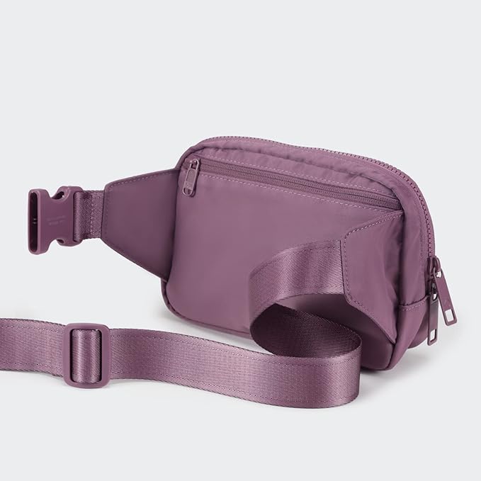 Pander Belt Bag Large 2L, Nylon Fanny Pack Purse for Women and Men with Adjustable Strap