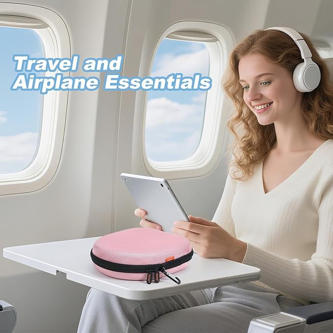 Hard Headphone Carrying Case Bag Compatible with JBL Live 770NC/670NC, JBL Tune 770NC/720BT/520BT/510BT, Sony WH-CH520/WH-CH720N, Soundcore Q20 Q20i Q30, Jlab Headphones and Accessories