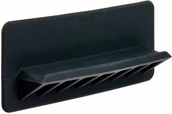 TOOLETRIES The Jack Shower Phone Holder, Wall Mounted Bathroom Phone Holder for Shower, Mirror & Tile, Reusable Silicone Mount for Smartphones & Tablets – Charcoal