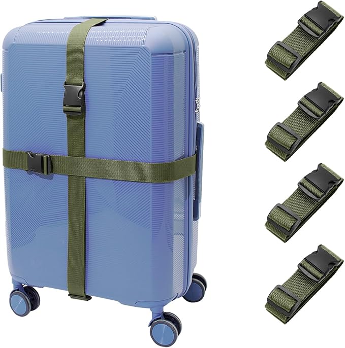 Luggage Straps 2-80Army Green