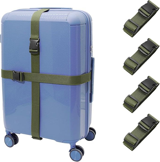 Luggage Straps 2-80Army Green