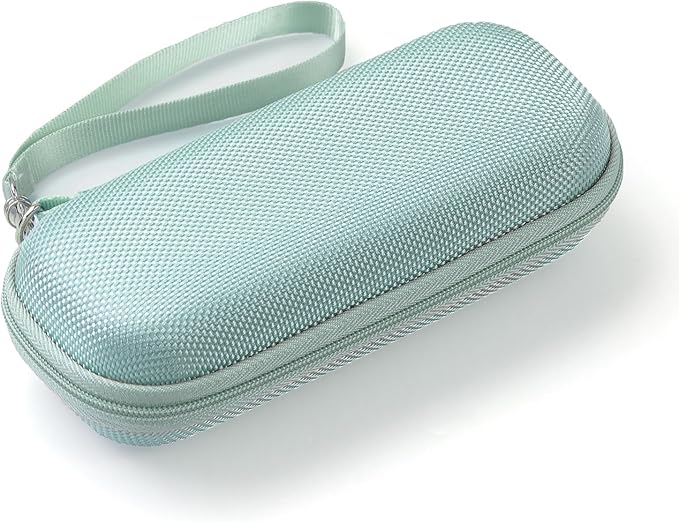 AGPTEK Carrying Case, EVA Zipper Carrying Hard Case Cover for Digital Voice Recorders, MP3 Players, Storage Holder for 3D Printing Pen, USB Cable, Earphones, Memory Cards, U Disk, Green