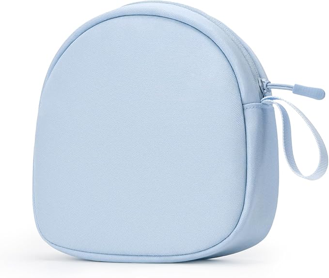 Headphone Case Soft for JBL Tune 510BT/520BT/500BT/720BT/Sony WH-CH520/510/720/710/BERIBES/TOZO/JLab, Ultra-Thin Headphones Case Bag Travel Carrying Universal (Blue)